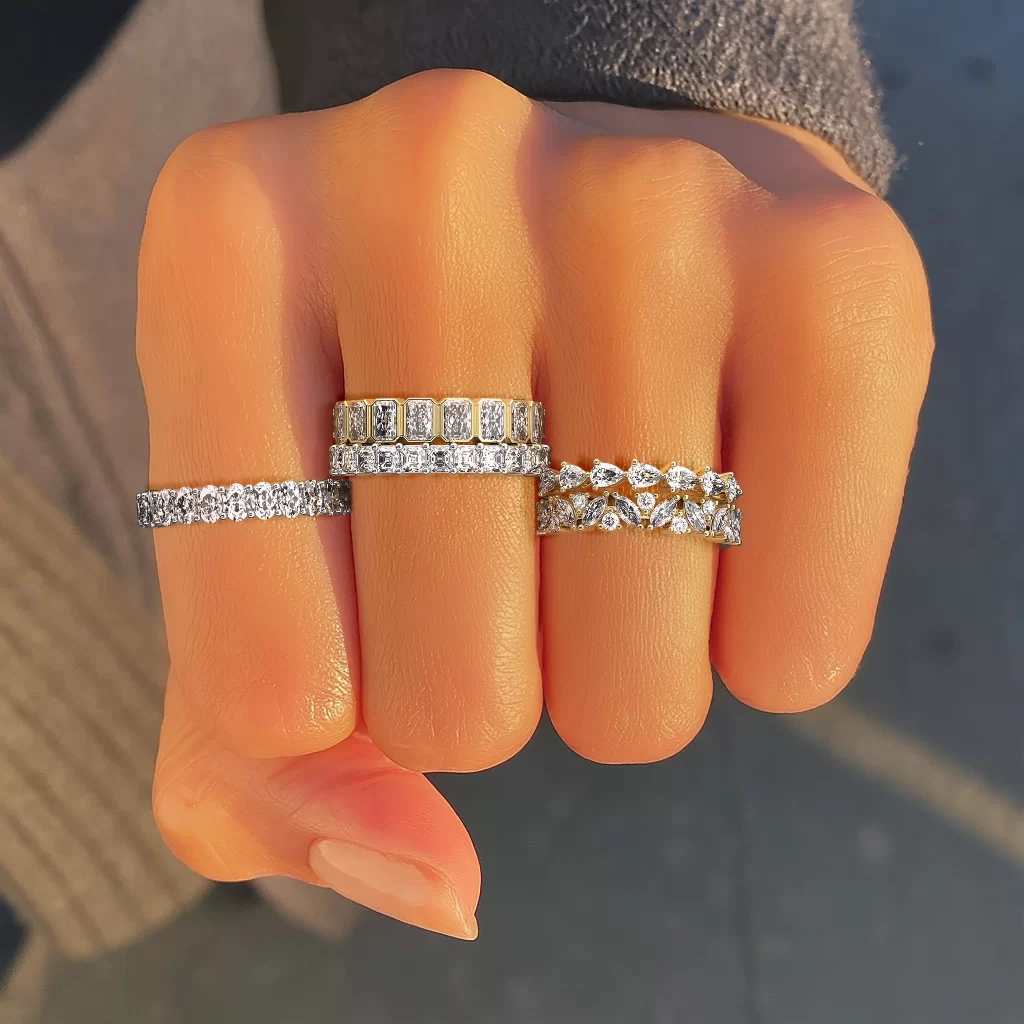 womans wedding bands